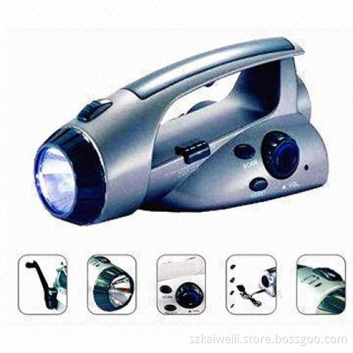 2013 Dynamo LED Emergency Light with 3 LED Lights and FM Radio